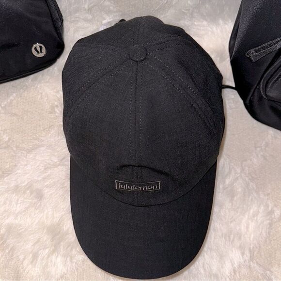 lululemon Black Baller Hat Athletic Lightweight Cap - Picture 3 of 15
